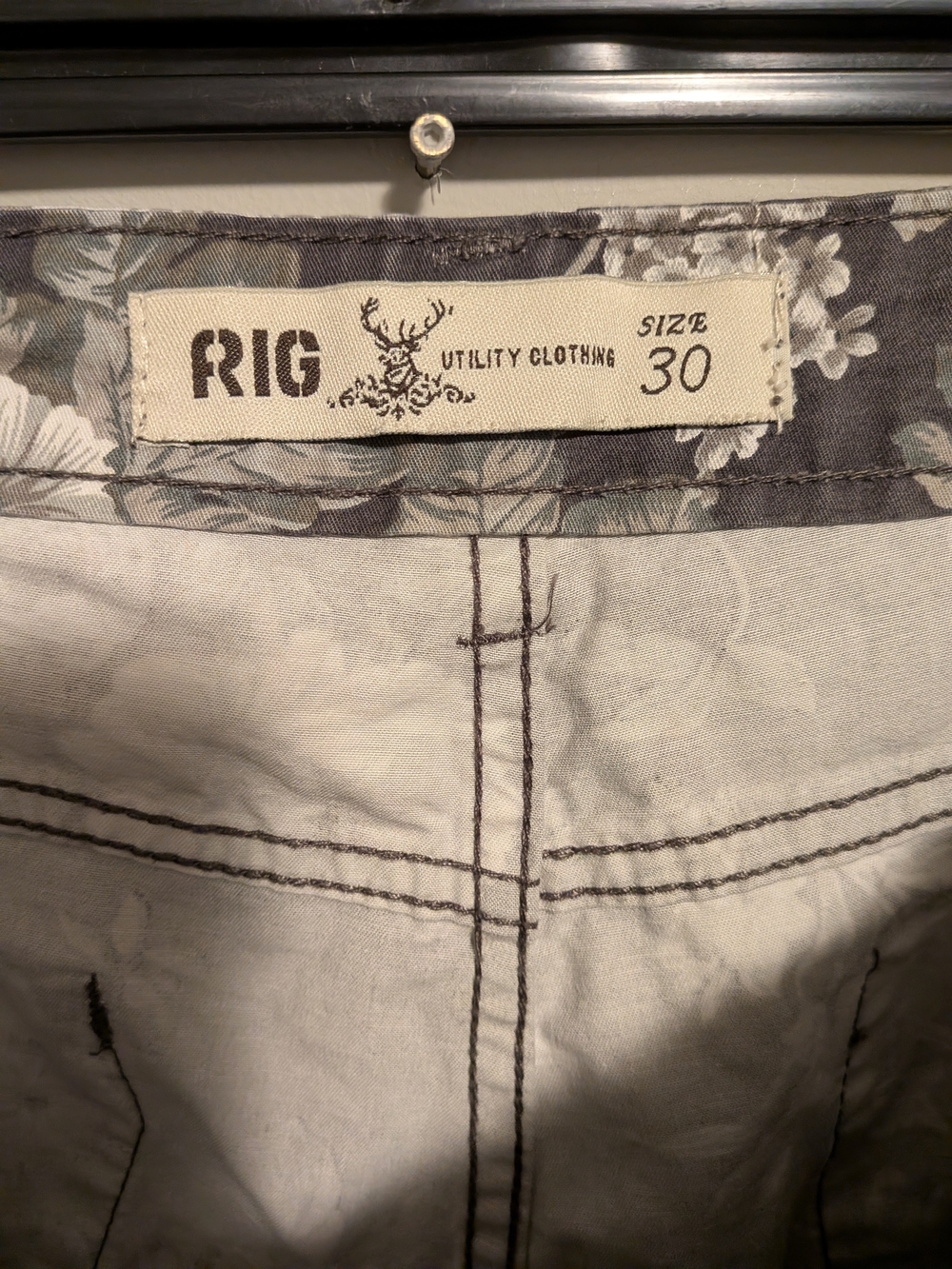 Low Rise Floral RIG - Utility Pant - Picture 10 of 10